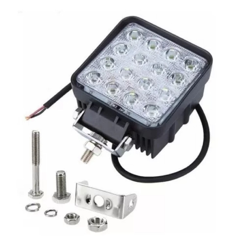 FAROL 16 LED 100X100MM  Y-482