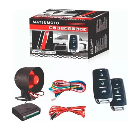 ALARMA AUTO MATSUMOTO COD. VARIABLE 2 CONTROLES