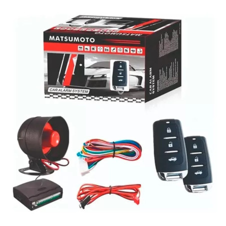 ALARMA AUTO MATSUMOTO COD. VARIABLE 2 CONTROLES