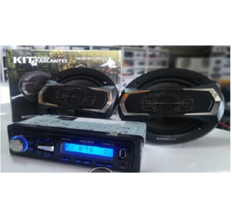 KIT AUDIOBOX RADIO + PARLANTES