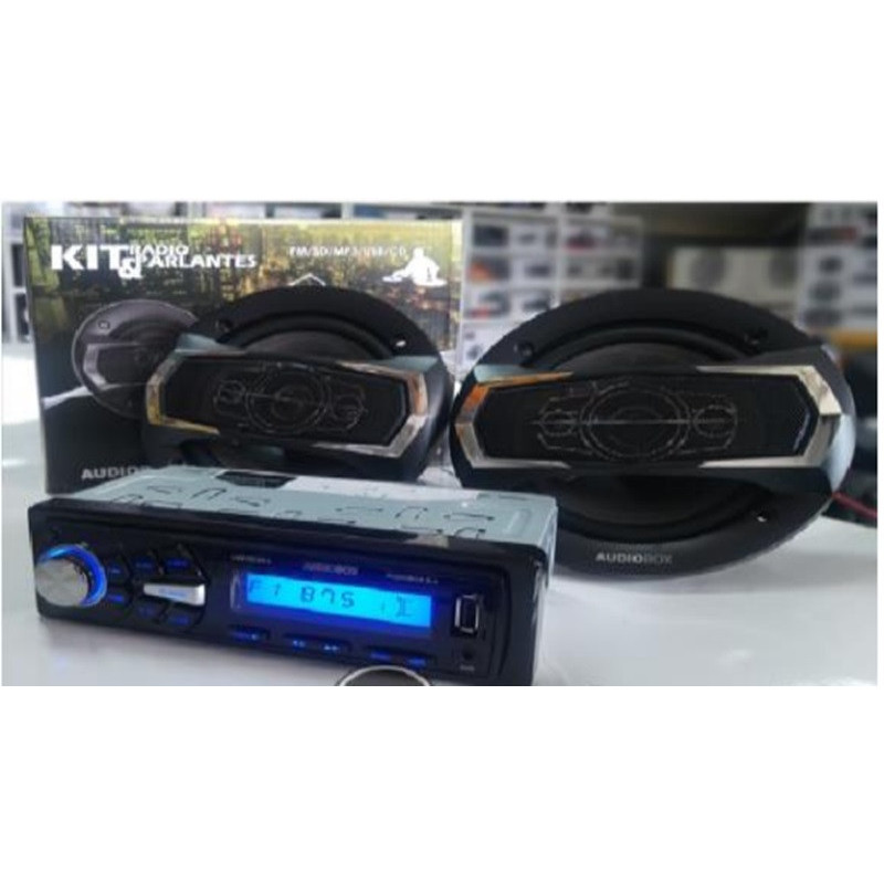 KIT AUDIOBOX RADIO + PARLANTES