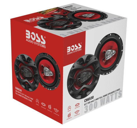 PARLANTE BOSS 6,5 3 VIAS 300 WATTS