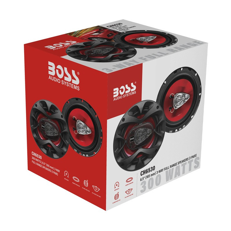 PARLANTE BOSS 6,5 3 VIAS 300 WATTS