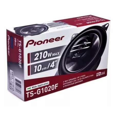 PARLANTE PIONEER 10CM 2 VIAS 210 WATTS