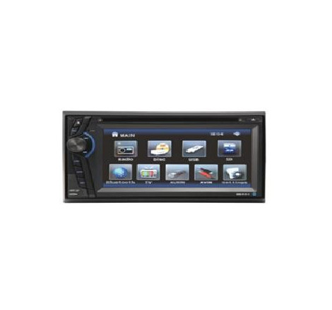 radio doble din 62 tactil usb sd dvd bluetooth 4x50 watts con sintonizador tv digital 