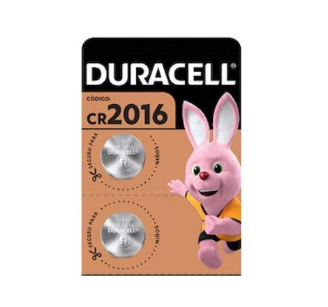 SET PILA LITIO DURACELL CR2016