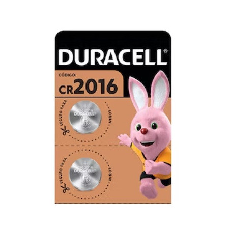 SET PILA LITIO DURACELL CR2016