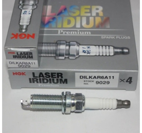 BUJIA NGK DILKAR6A-11 LASER IRIDIUM JP/ NISSAN XTRAIL QR25DE 07-13 RENAULT KOLEOS 2.5 16V 2TR /4UN