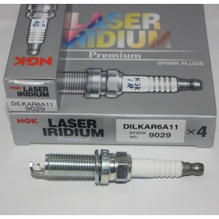 BUJIA NGK DILKAR6A-11 LASER IRIDIUM JP/ NISSAN XTRAIL QR25DE 07-13 RENAULT KOLEOS 2.5 16V 2TR /4UN