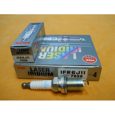 BUJIA NGK IFR6J11 LASER IRIDIUM JP/ SUZUKI GRAND NOMADE XL7 V16 05- IGNIS SWIFT M13A M15A /4UN