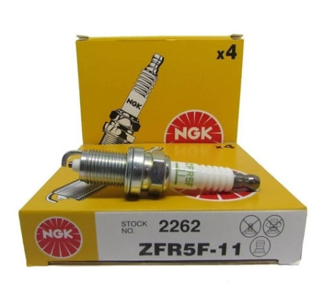 BUJIA NGK ZFR5F-11 BR/ HONDA CIVIC 1.6 97- PILOT 3.5 03-05 CRV2.0 ACCORD 2.2-2.3 /KJ16CR-L11 /10UN